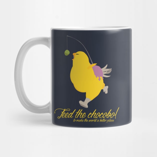 Feed the chocobo! by degdesign